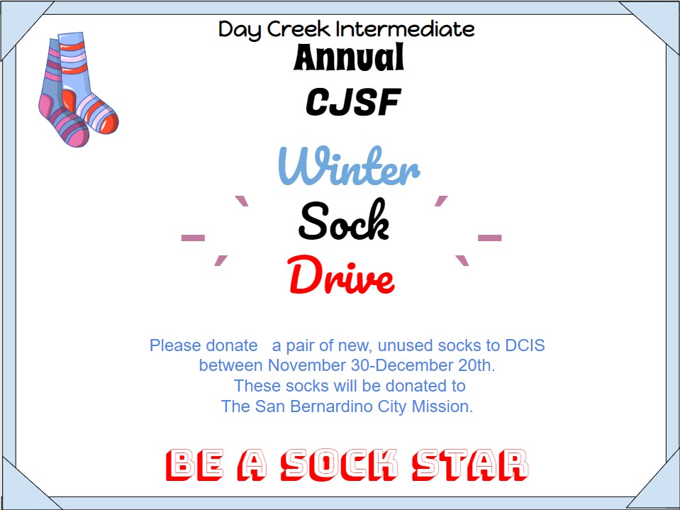 Annual CJSF Sock Driver Flyer