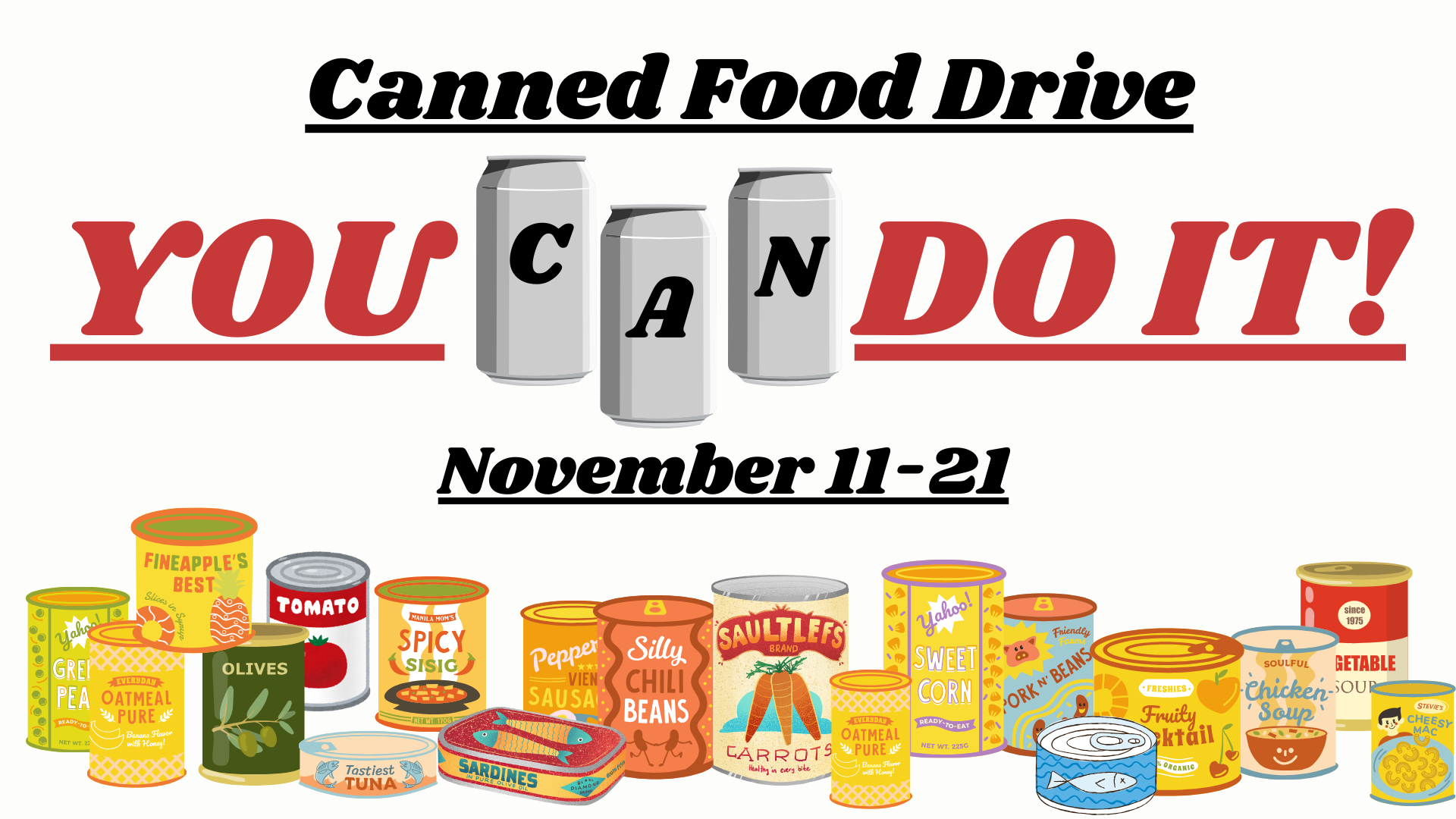 canned food drive