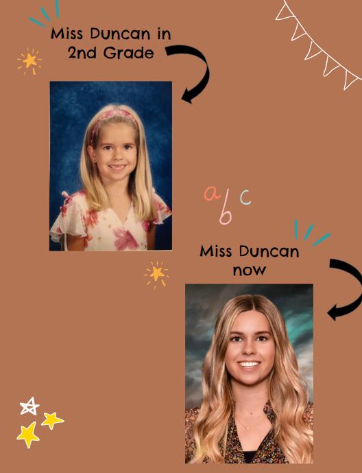 Miss Duncan in 2nd Grade