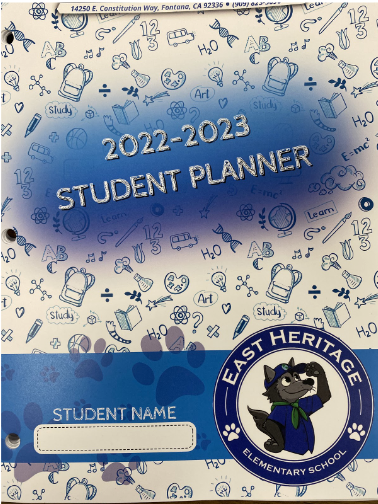 2022-2021 Student Planner 