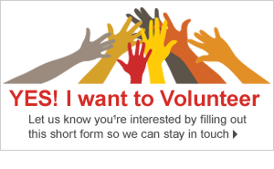 Yes! I want to volunteer button