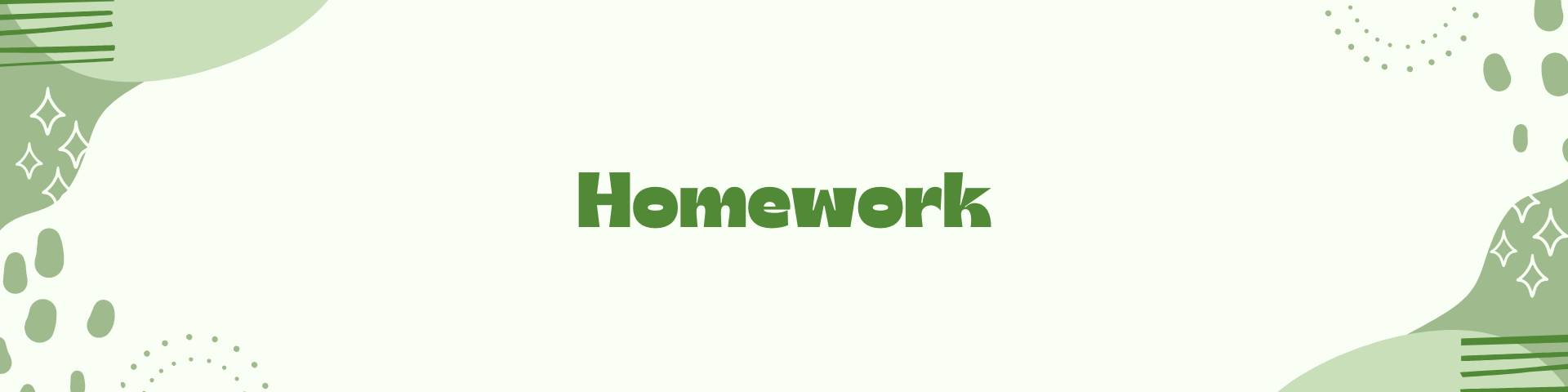 Homework