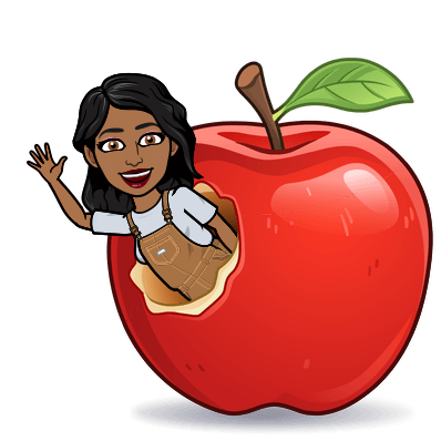 Bitmoji of teacher