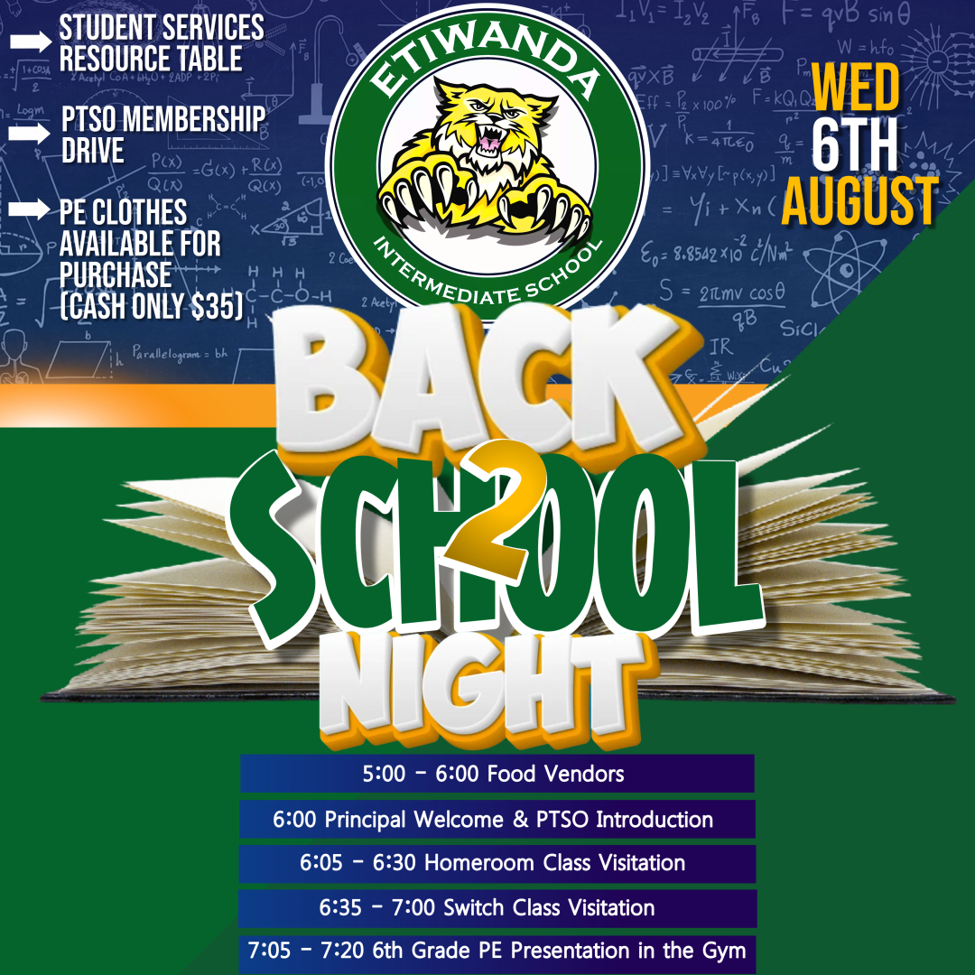 back to school night