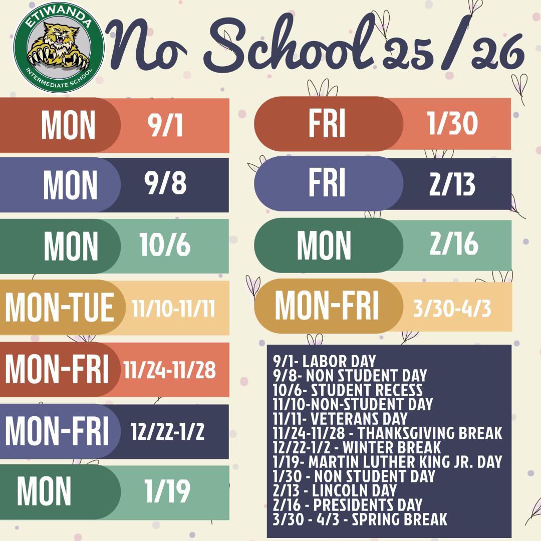 no school days