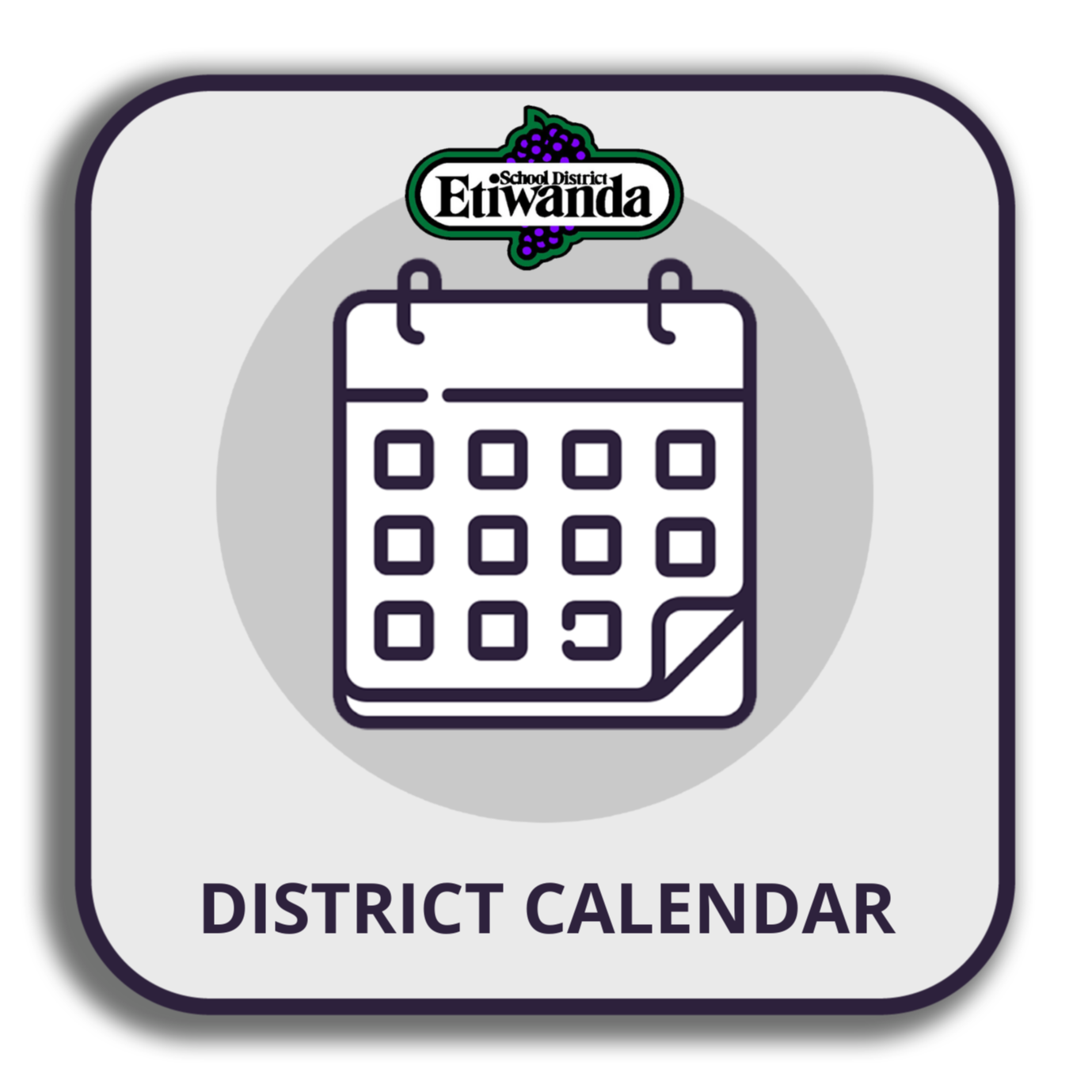 Etiwanda School District; District Calendar