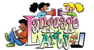 language arts clip art students books variety