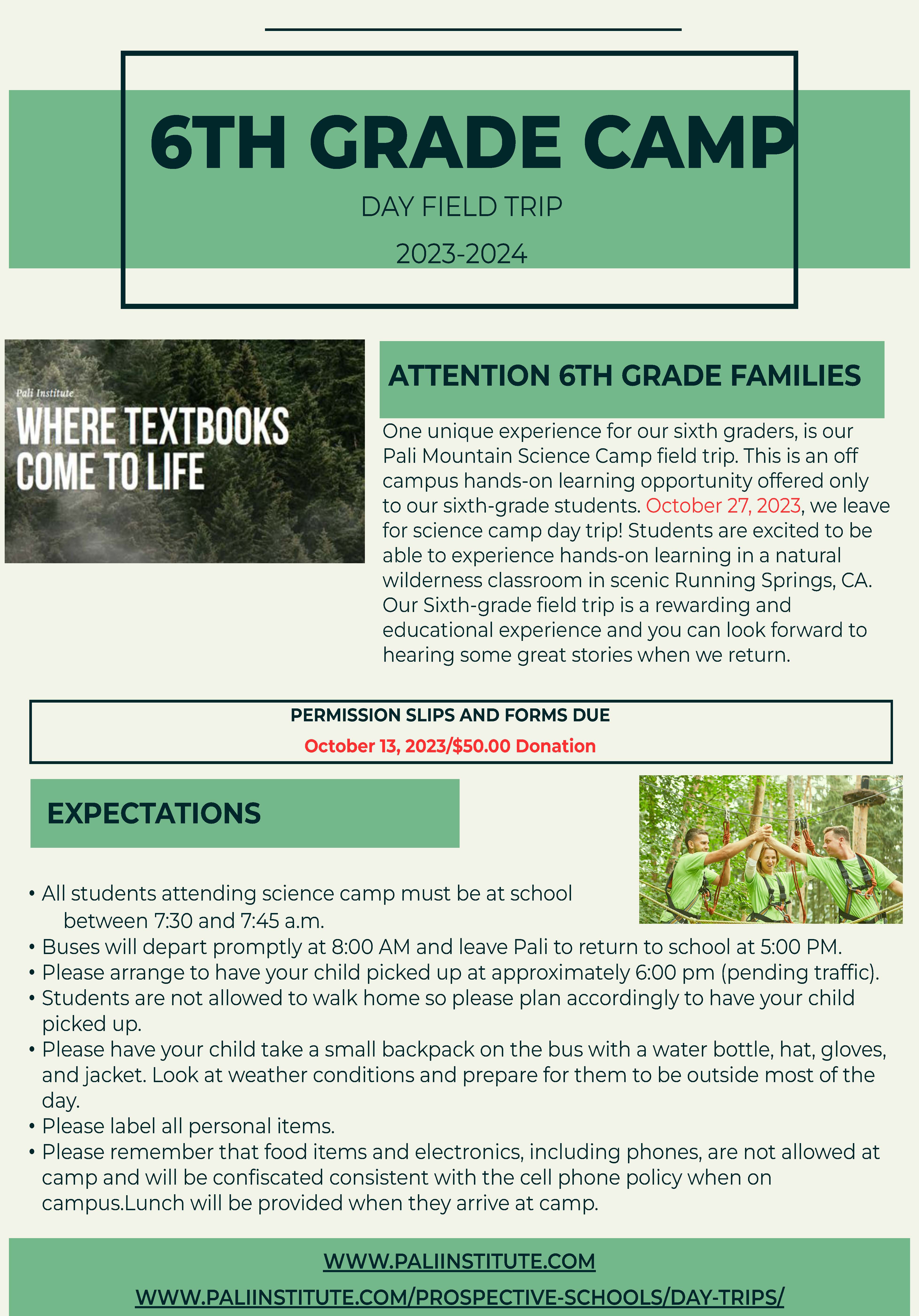 6th Grade Activities & Information Heritage Intermediate School