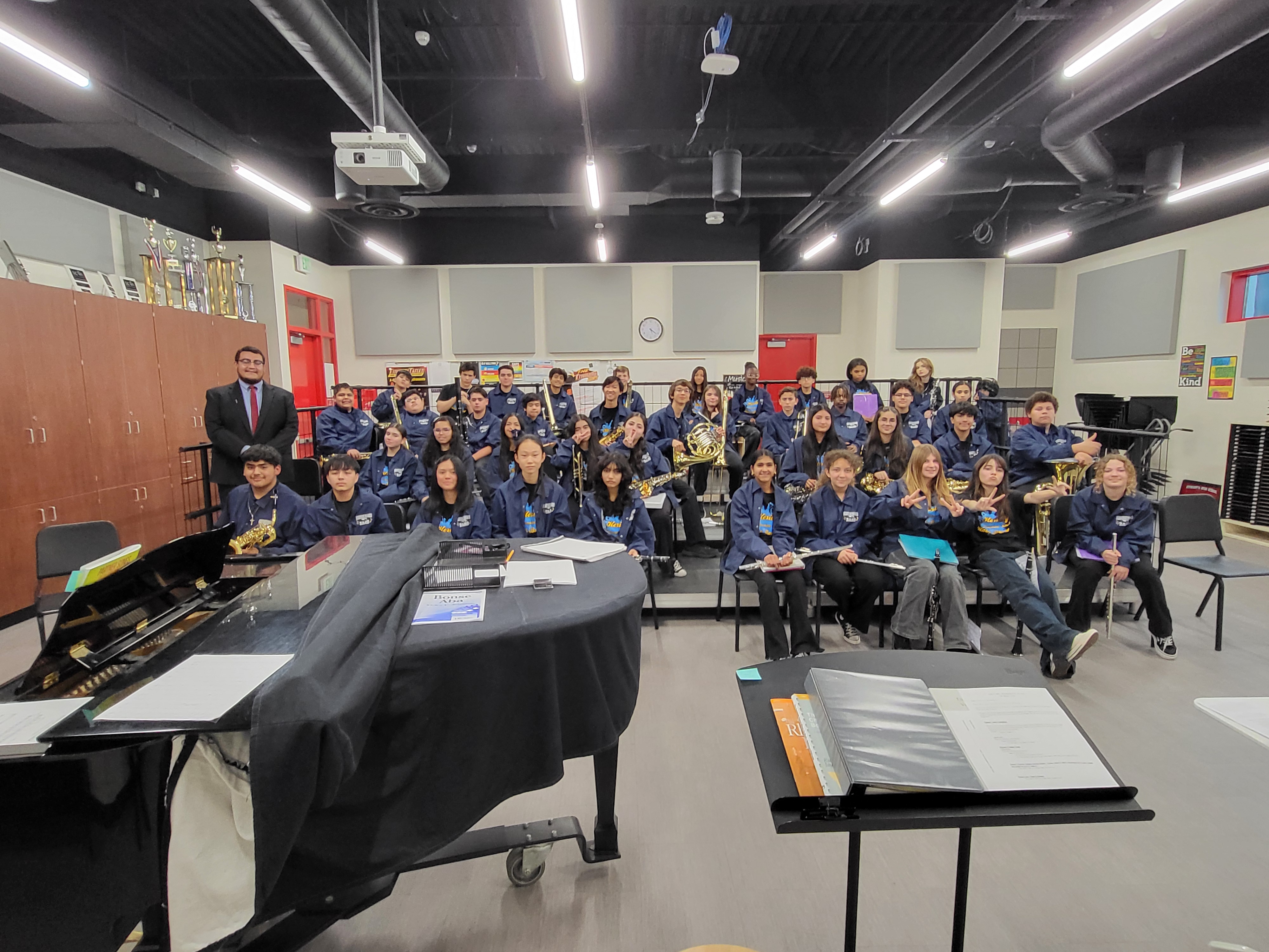 8th Hawk Band at EHS Prefest!