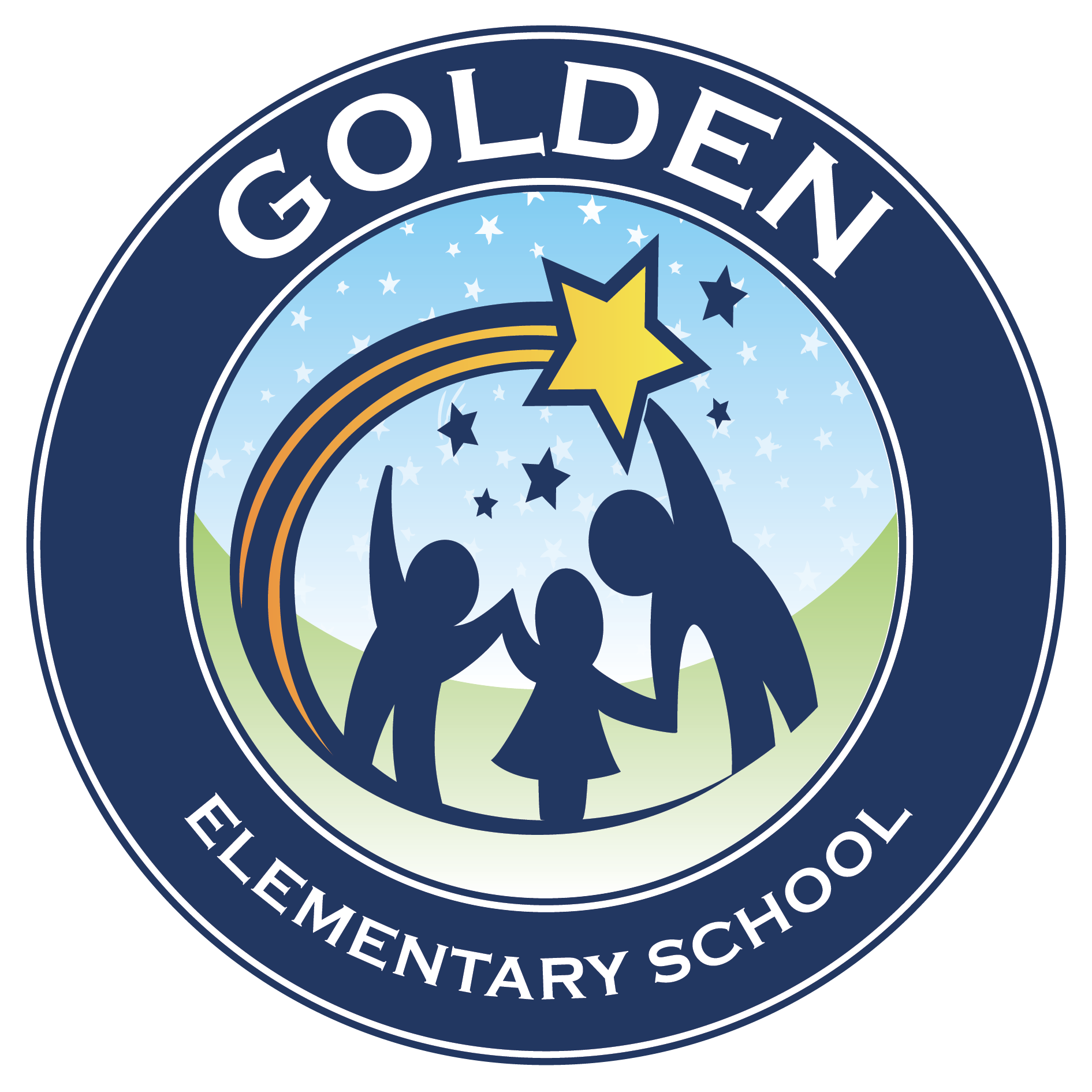 Golden Elementary logo