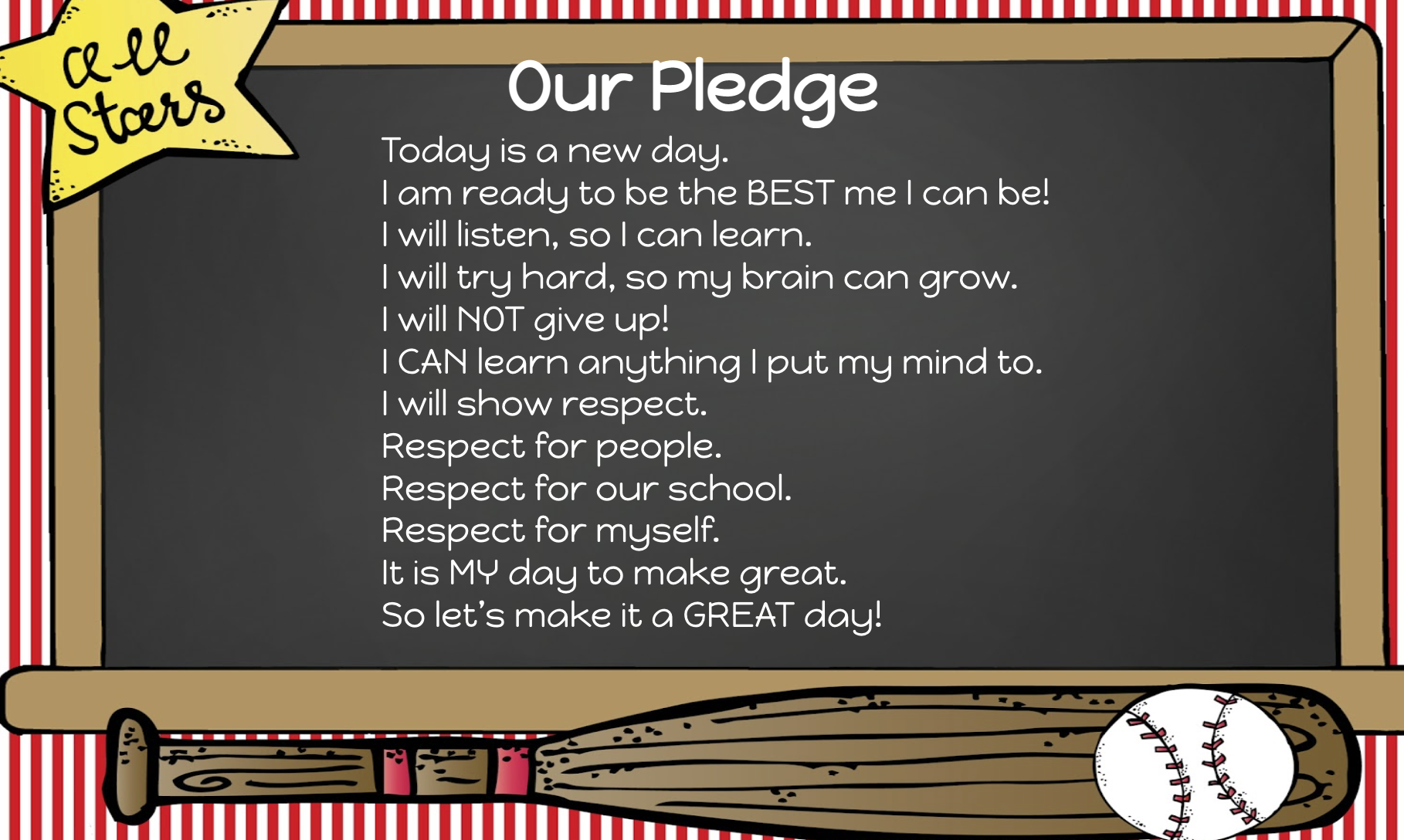 our Pledge