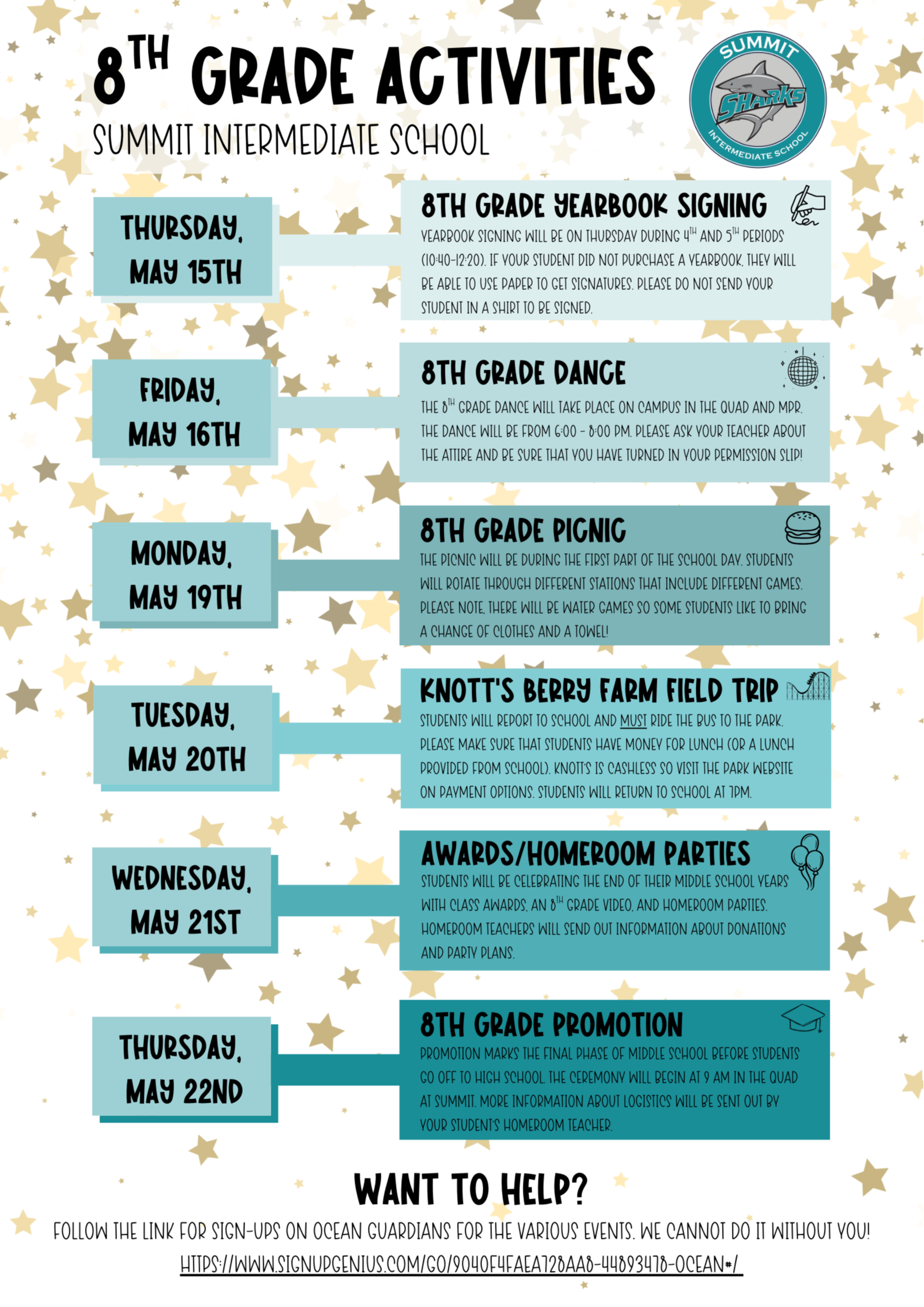 End of the Year Information