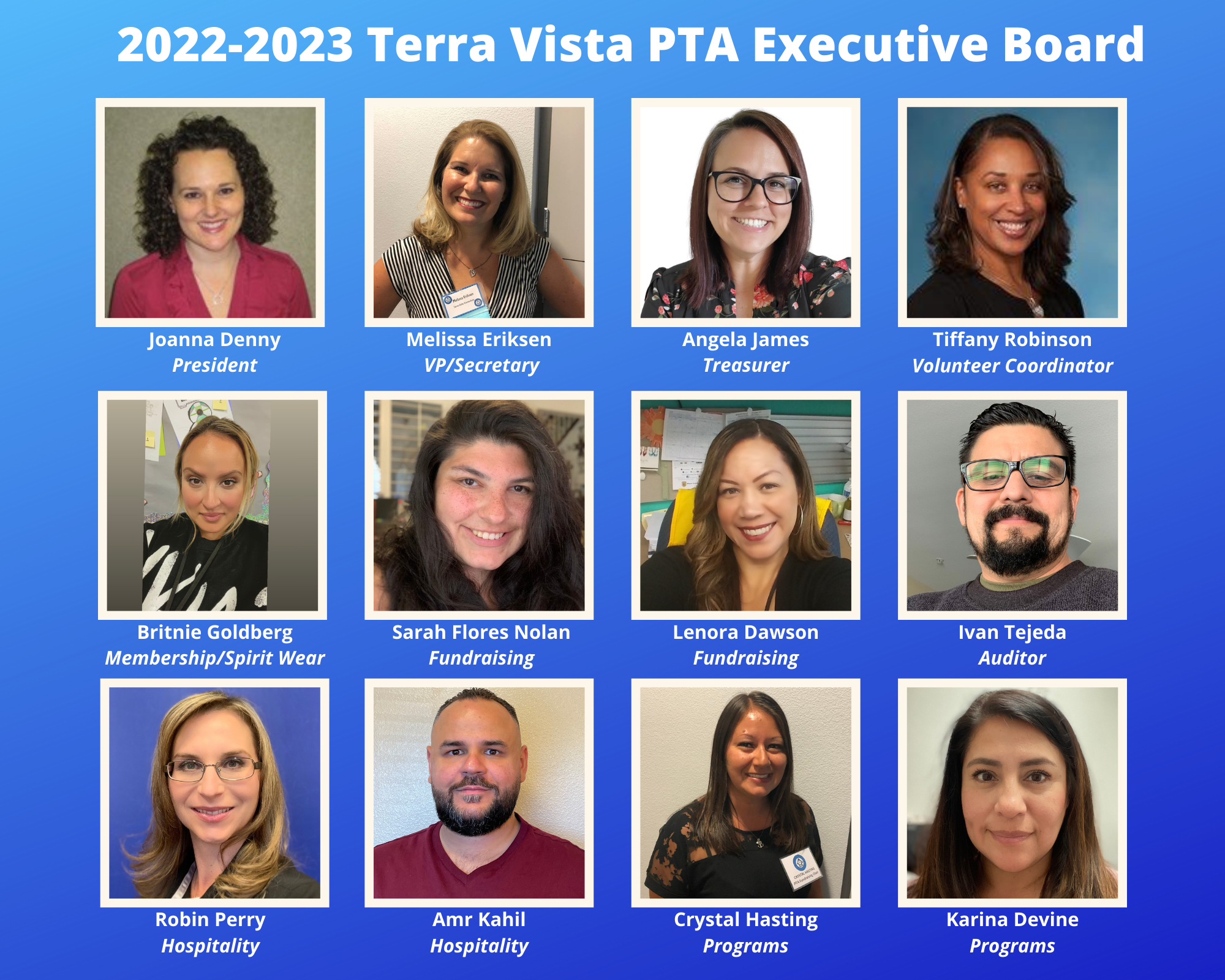 2021-2022 PTA Board