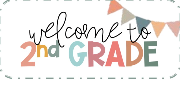 welcome to second grade header