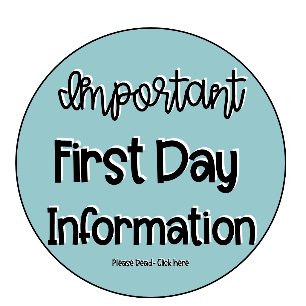 First Day Info. 