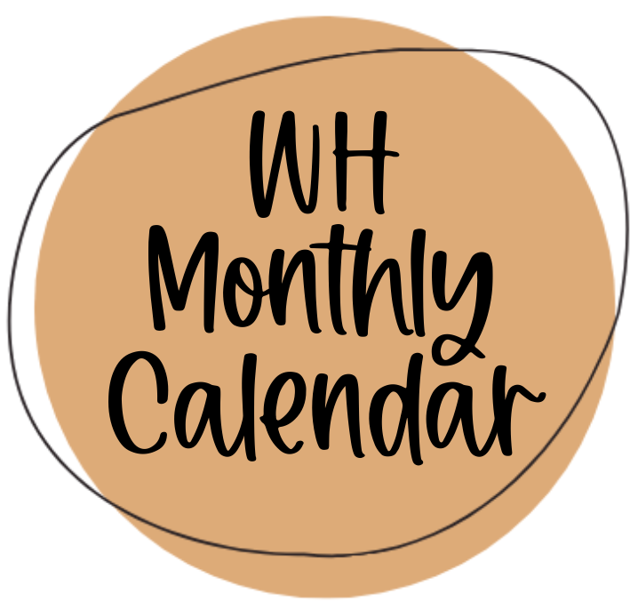 monthly calendar