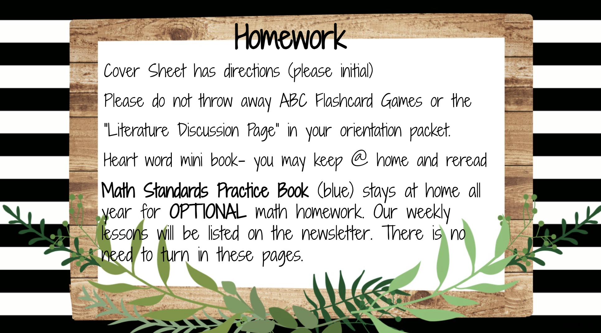 Homework 