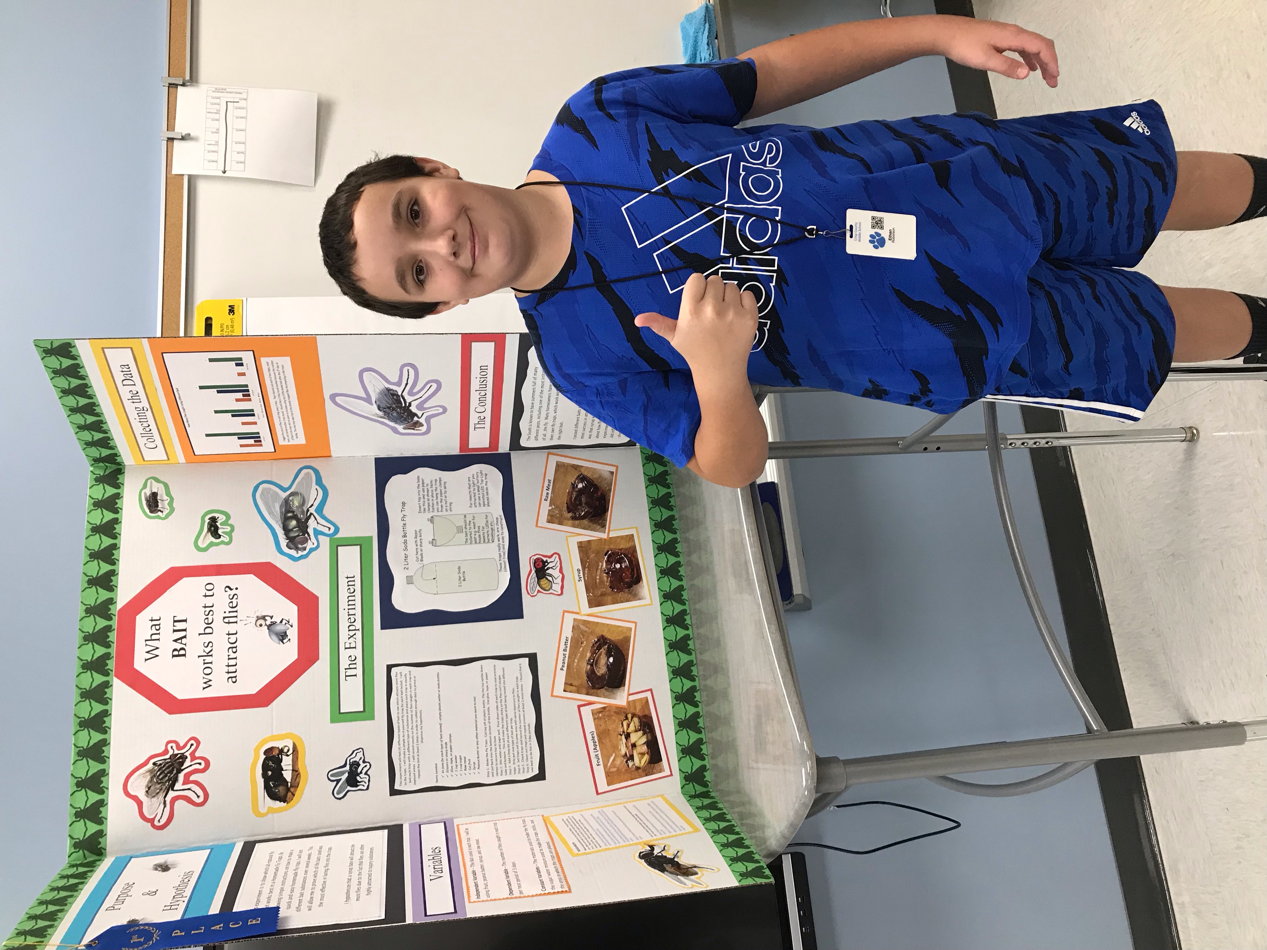 Ethan Roberson science fair project