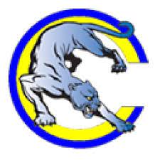 Crisp County School System logo with a cougar in the letter C