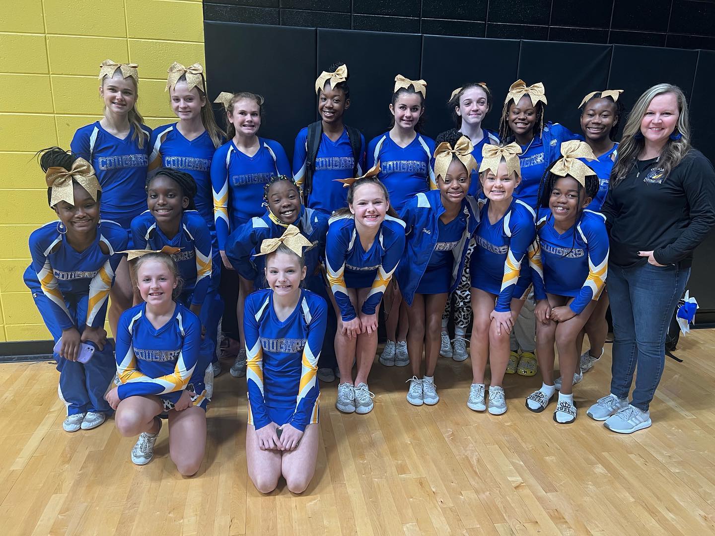 CCMS Competition Cheer team