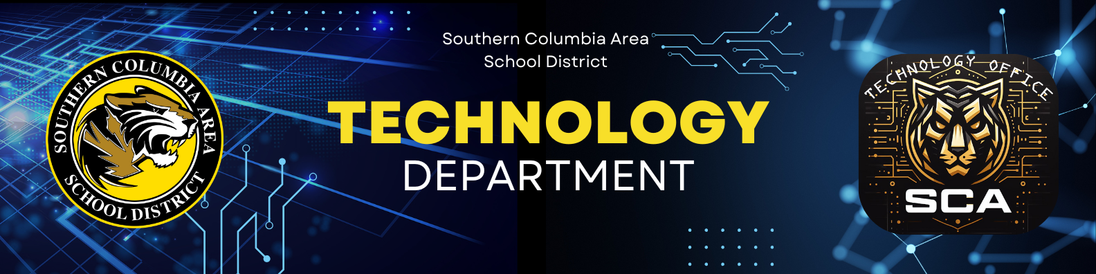 Technology Department Banner