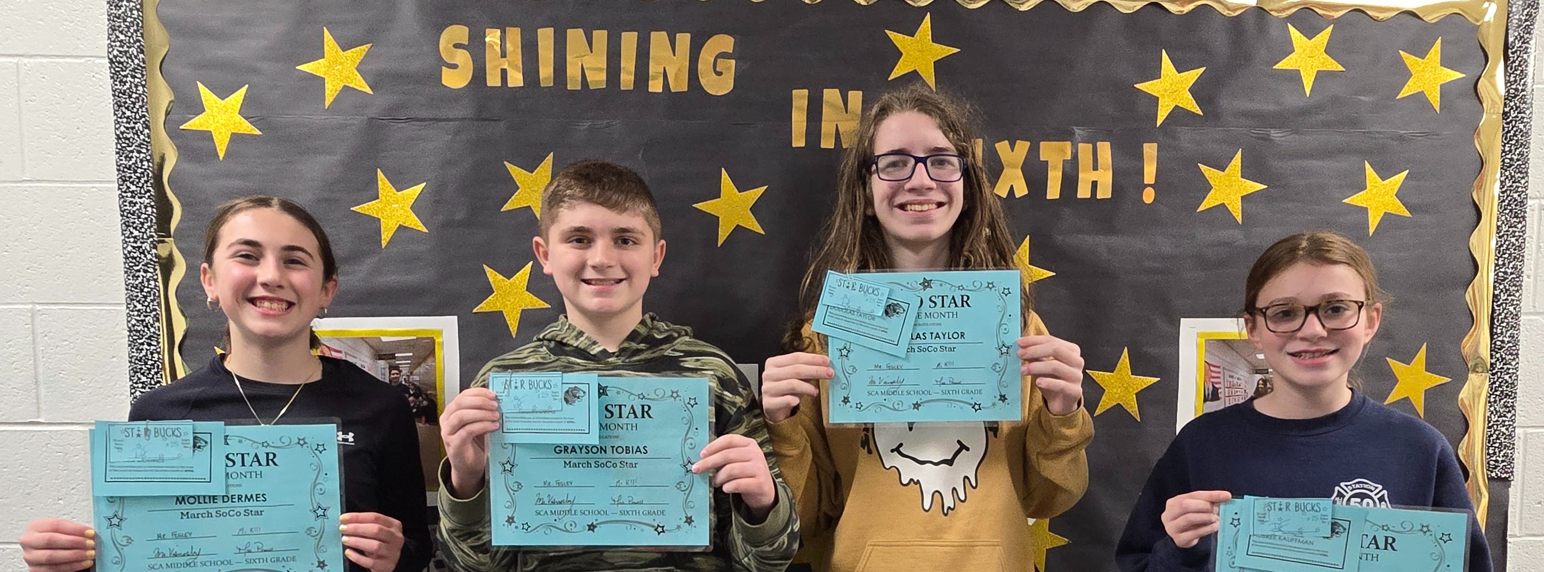 students of the month