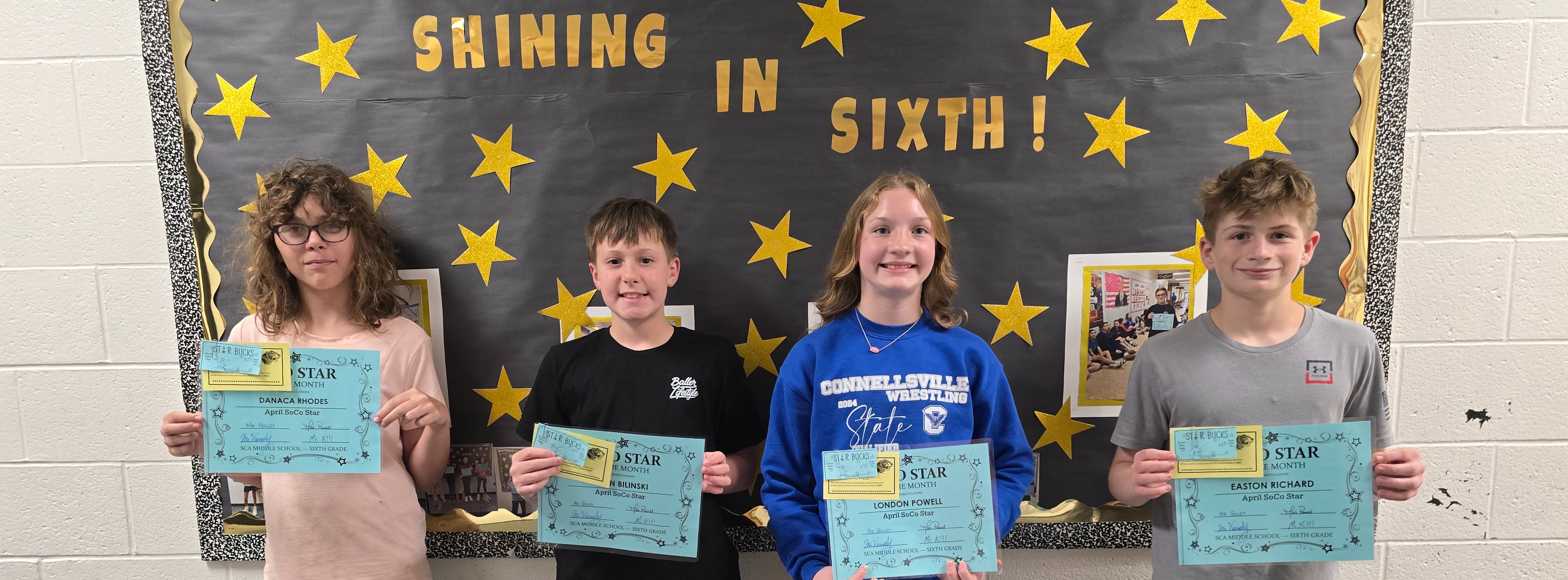 students of the month