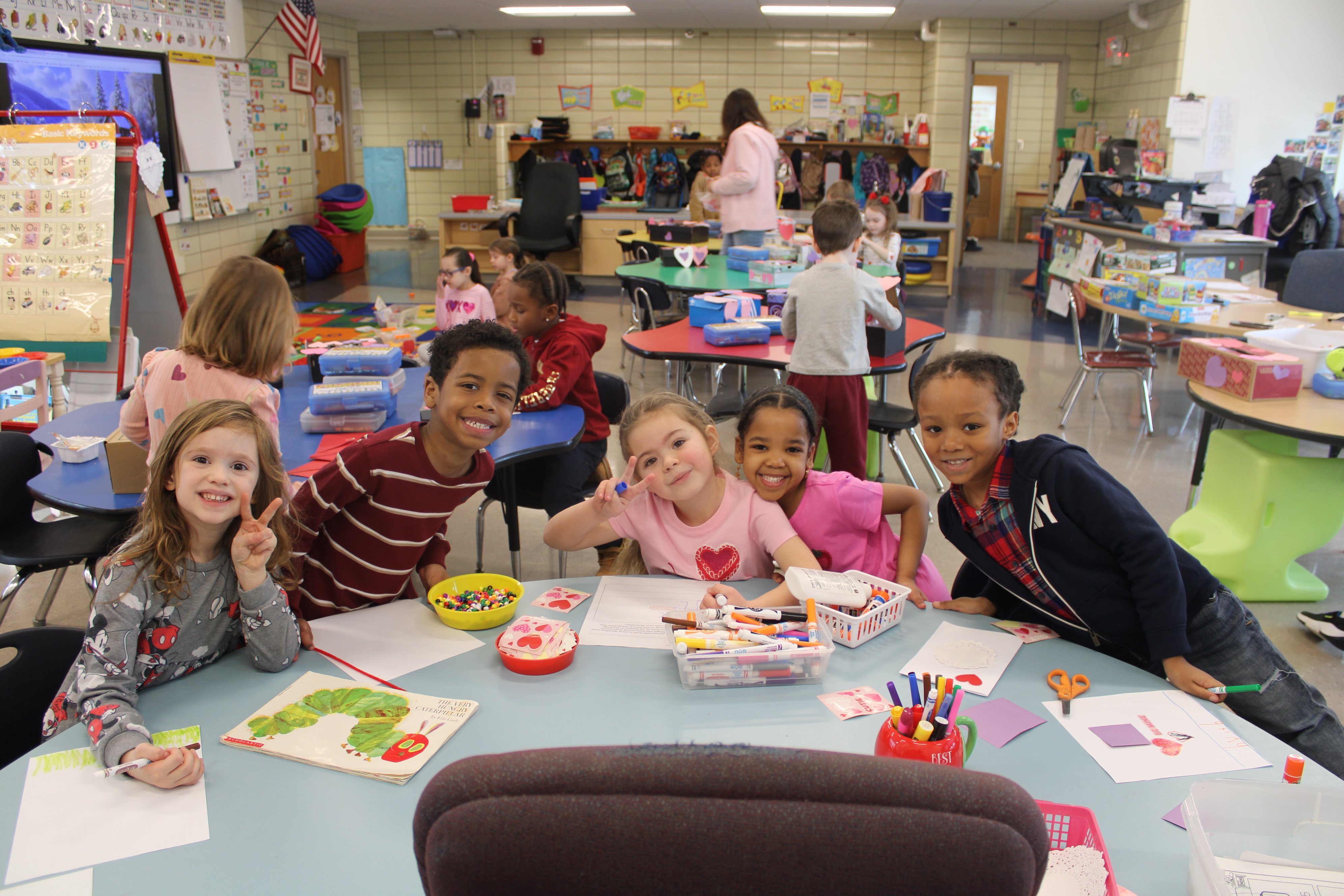 students smiling