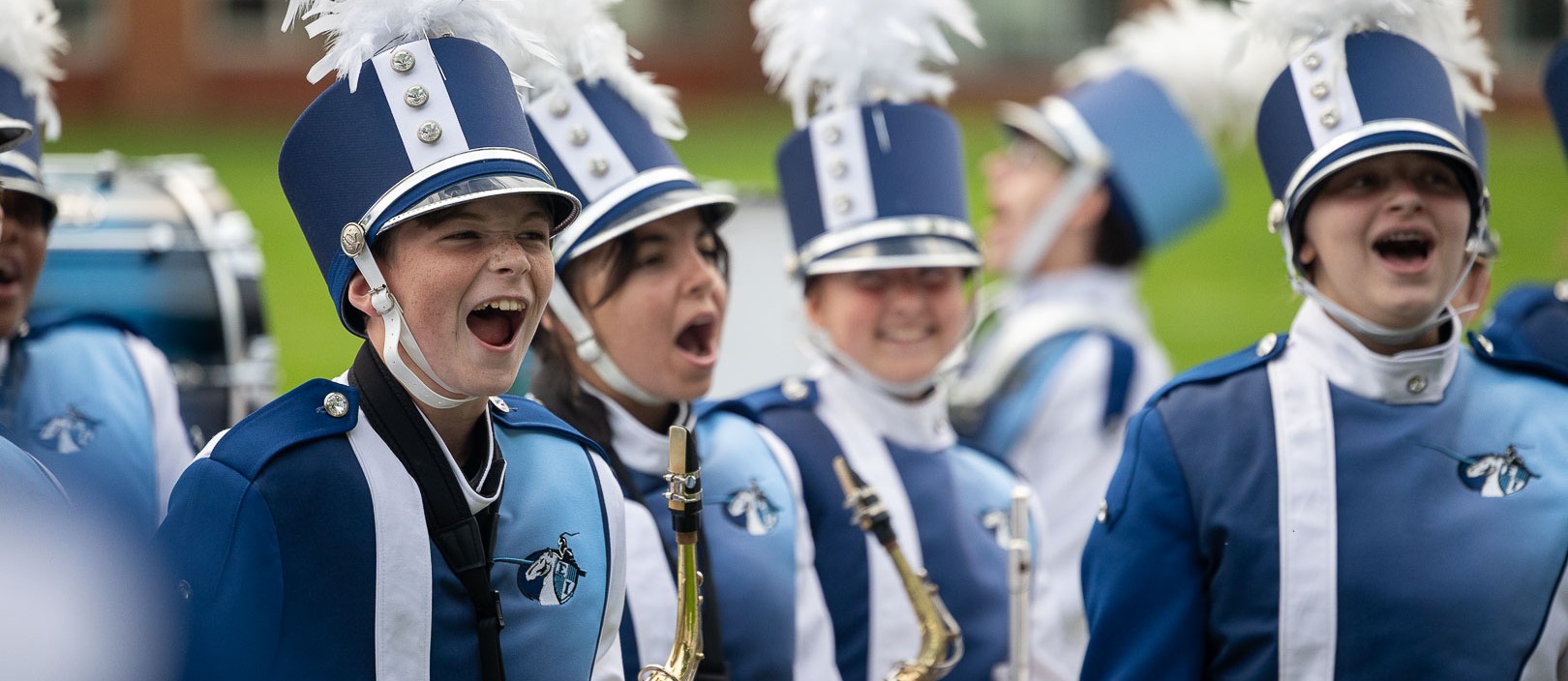 group of students smile