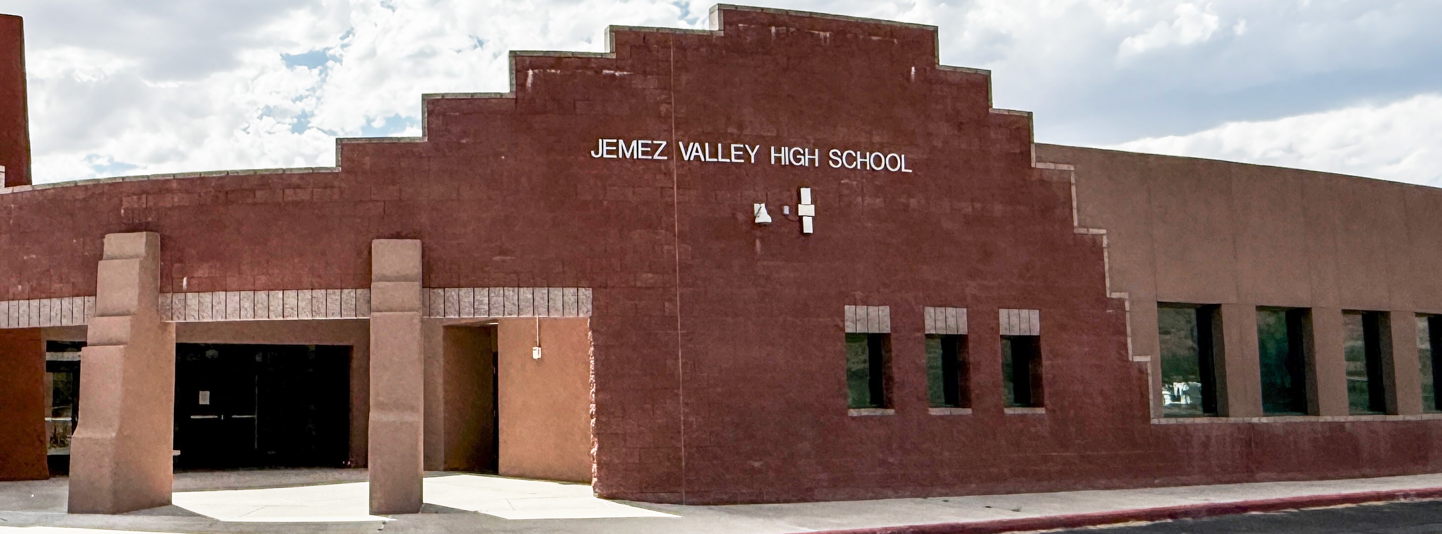 high school building