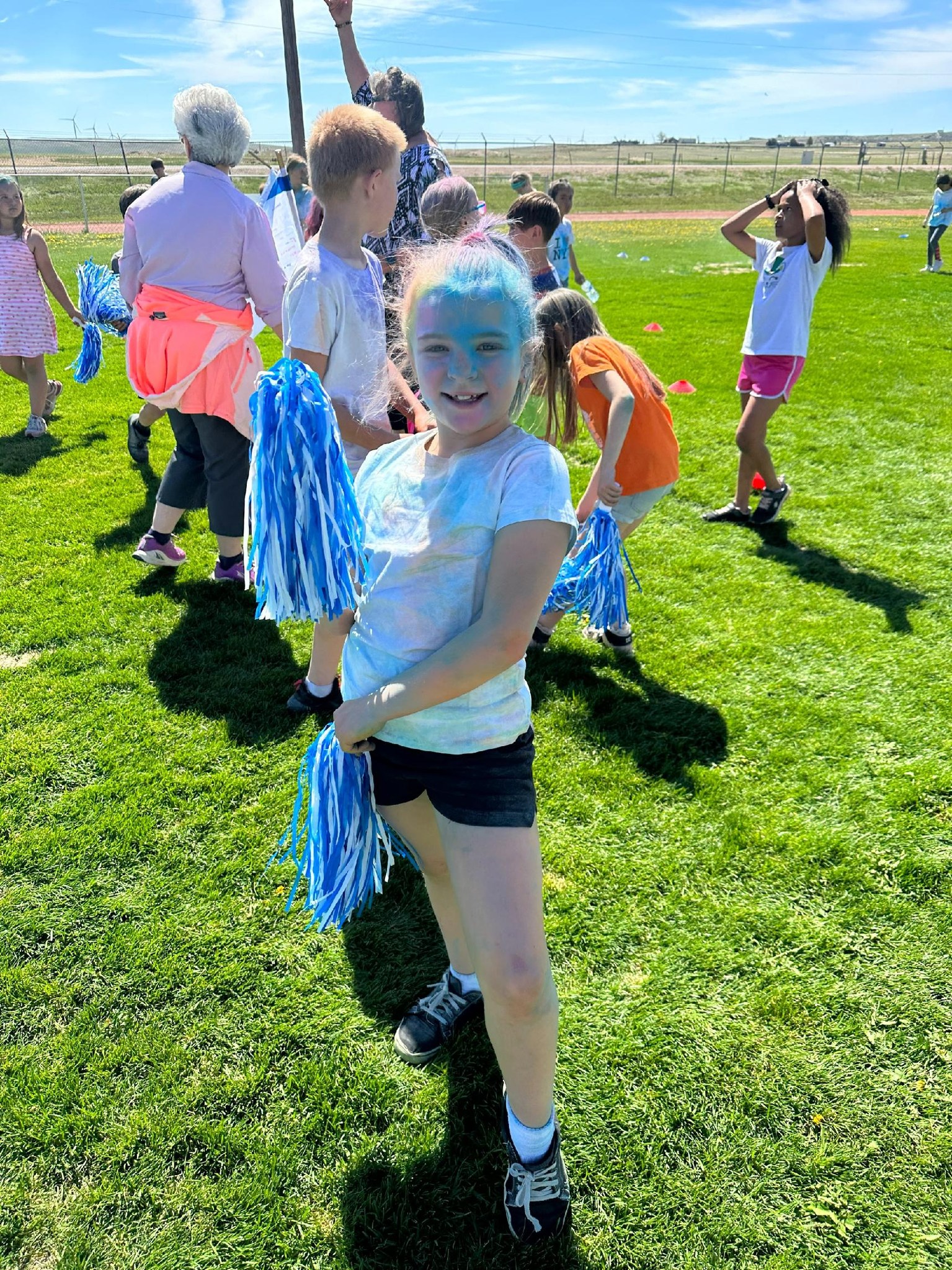 Elementary Student at field day