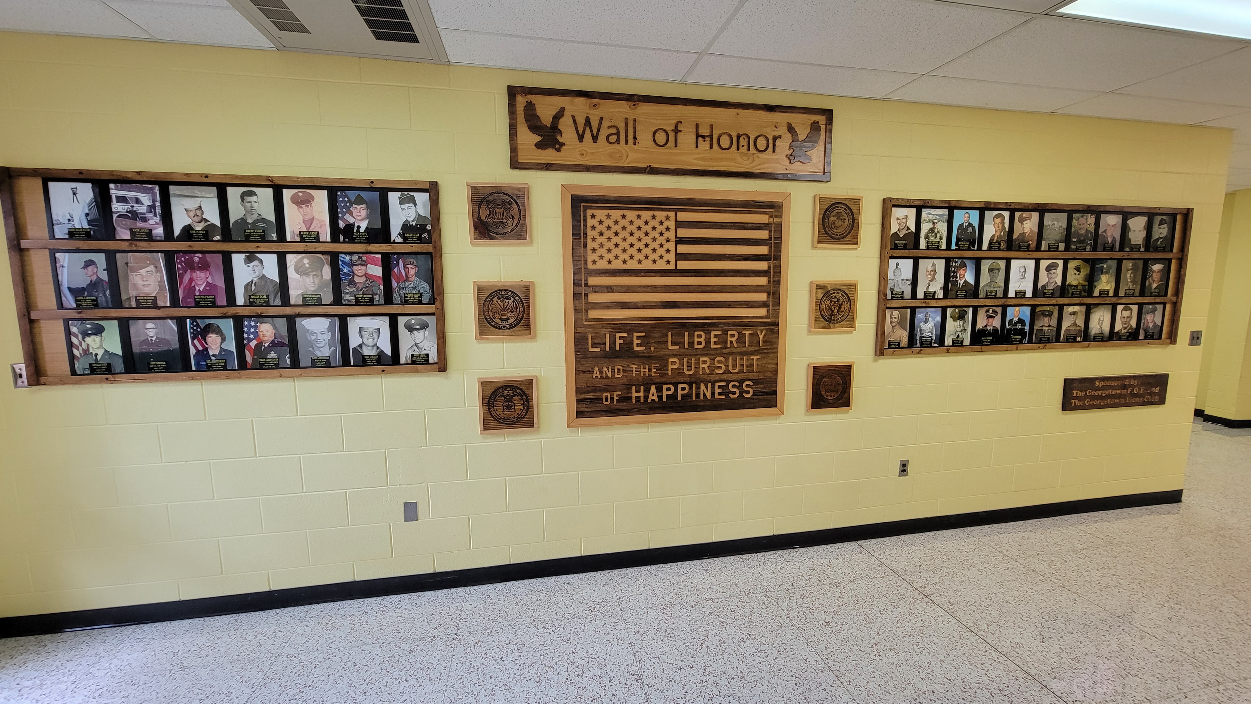 School Wall of Honor