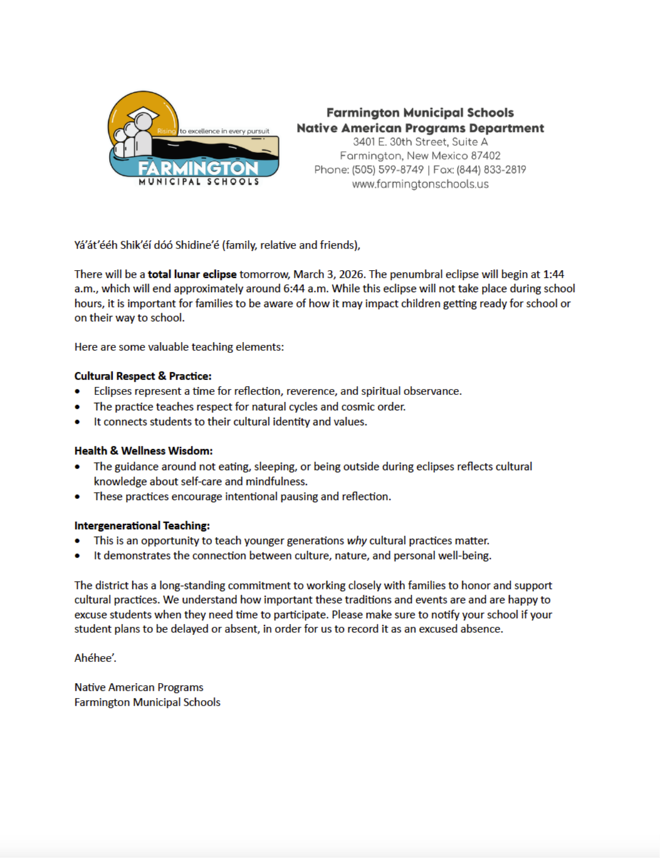 Native American Programs