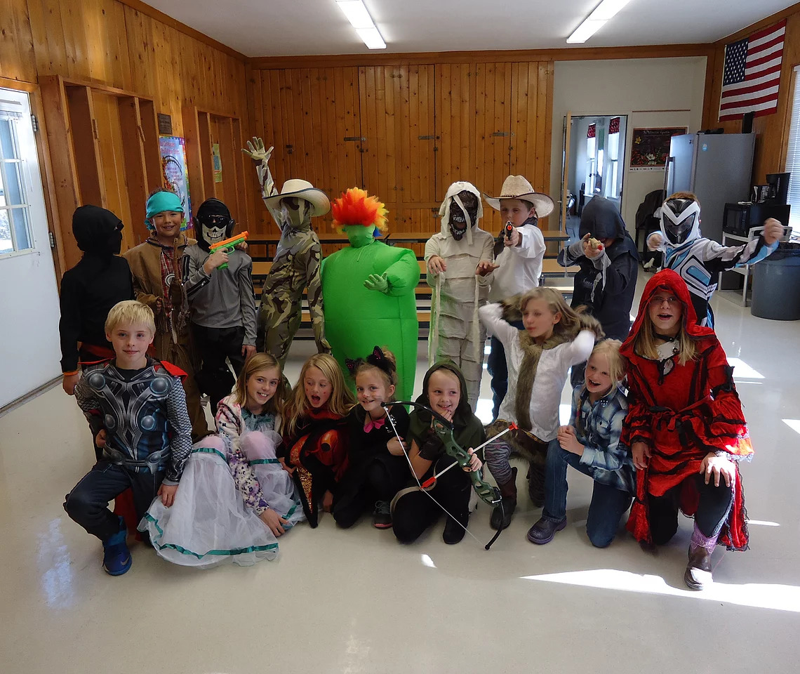 All Dressed up for Halloween!