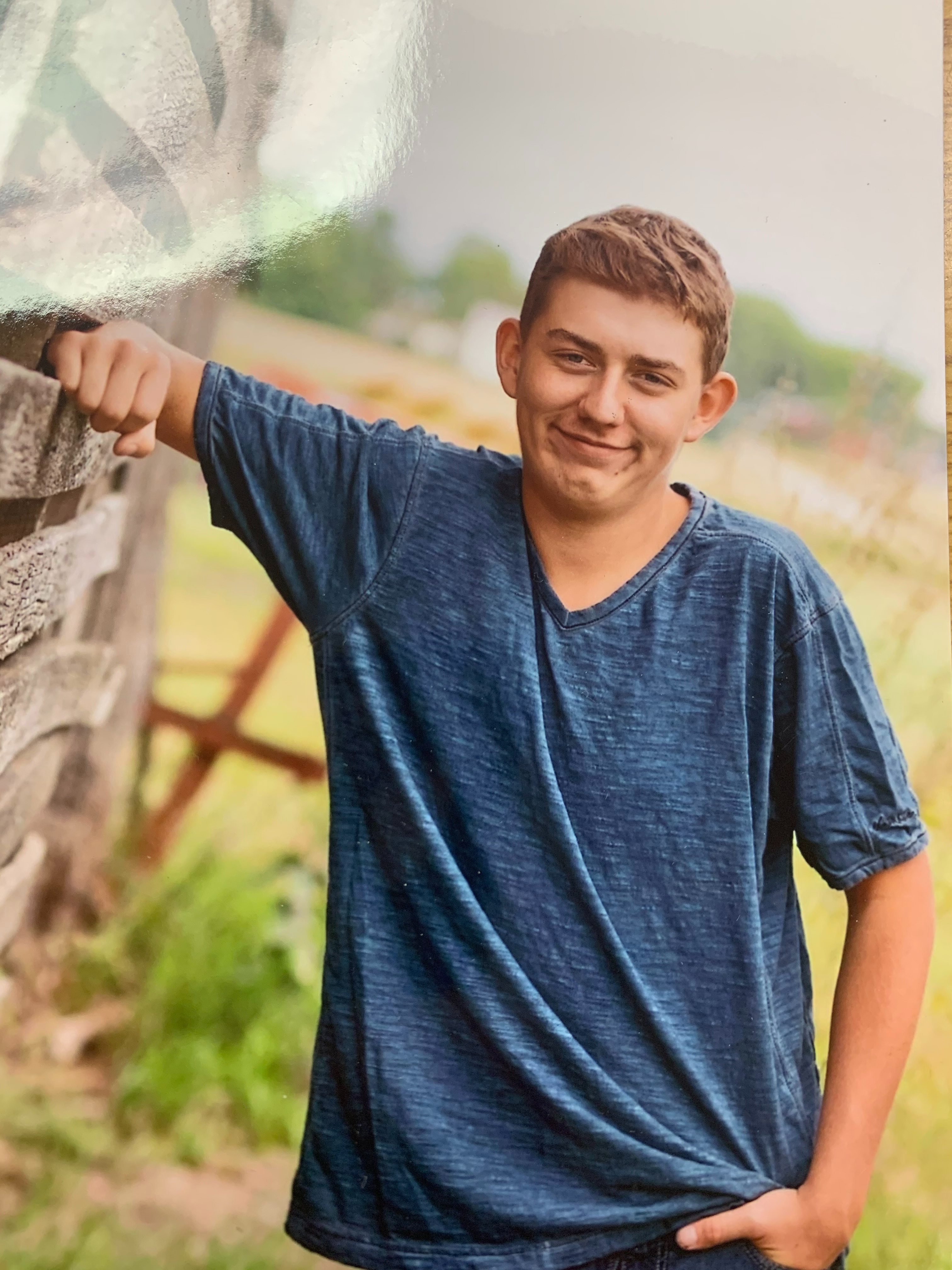 Senior portrait of Anthony Burda