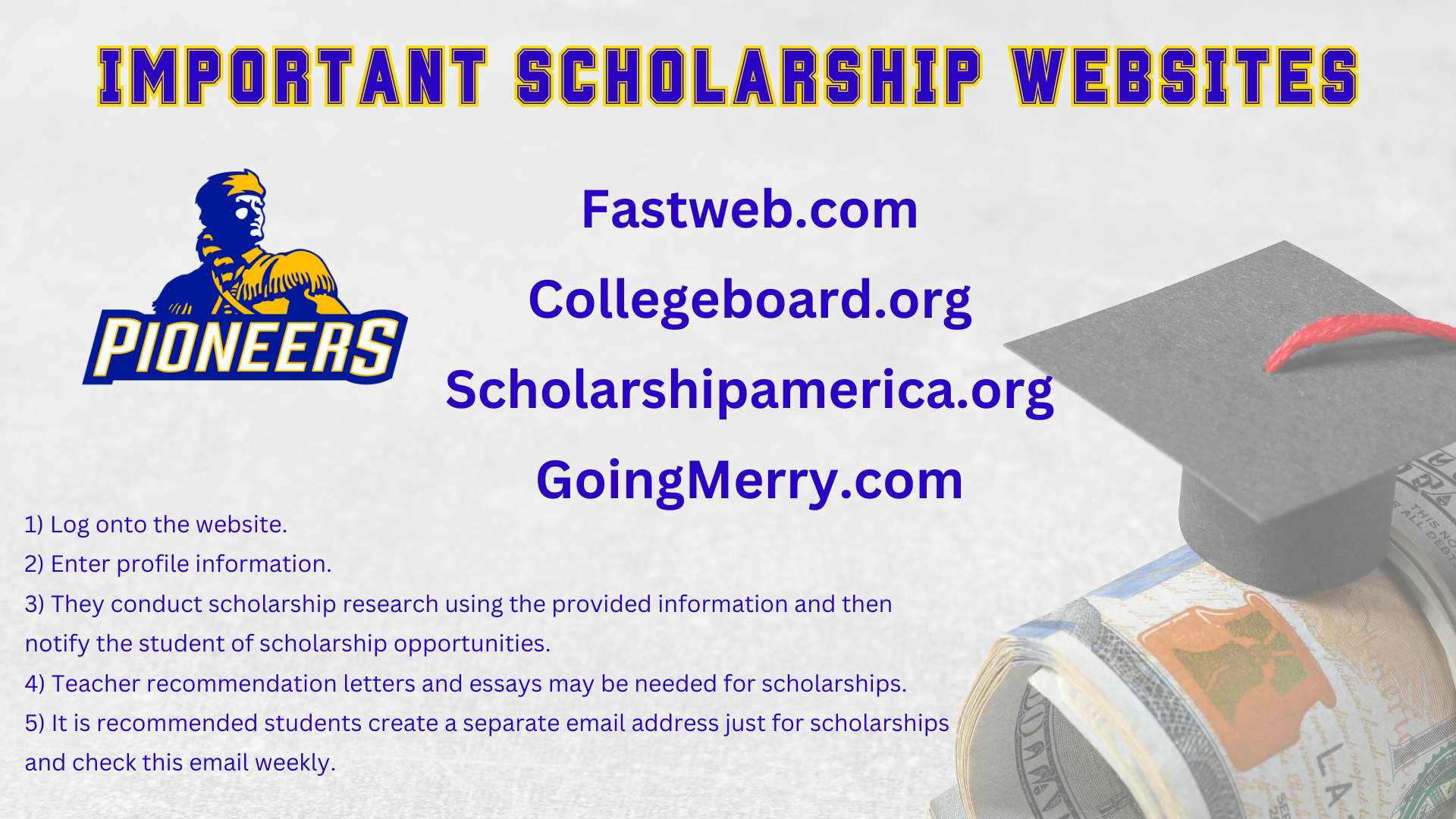 Scholarship Websites