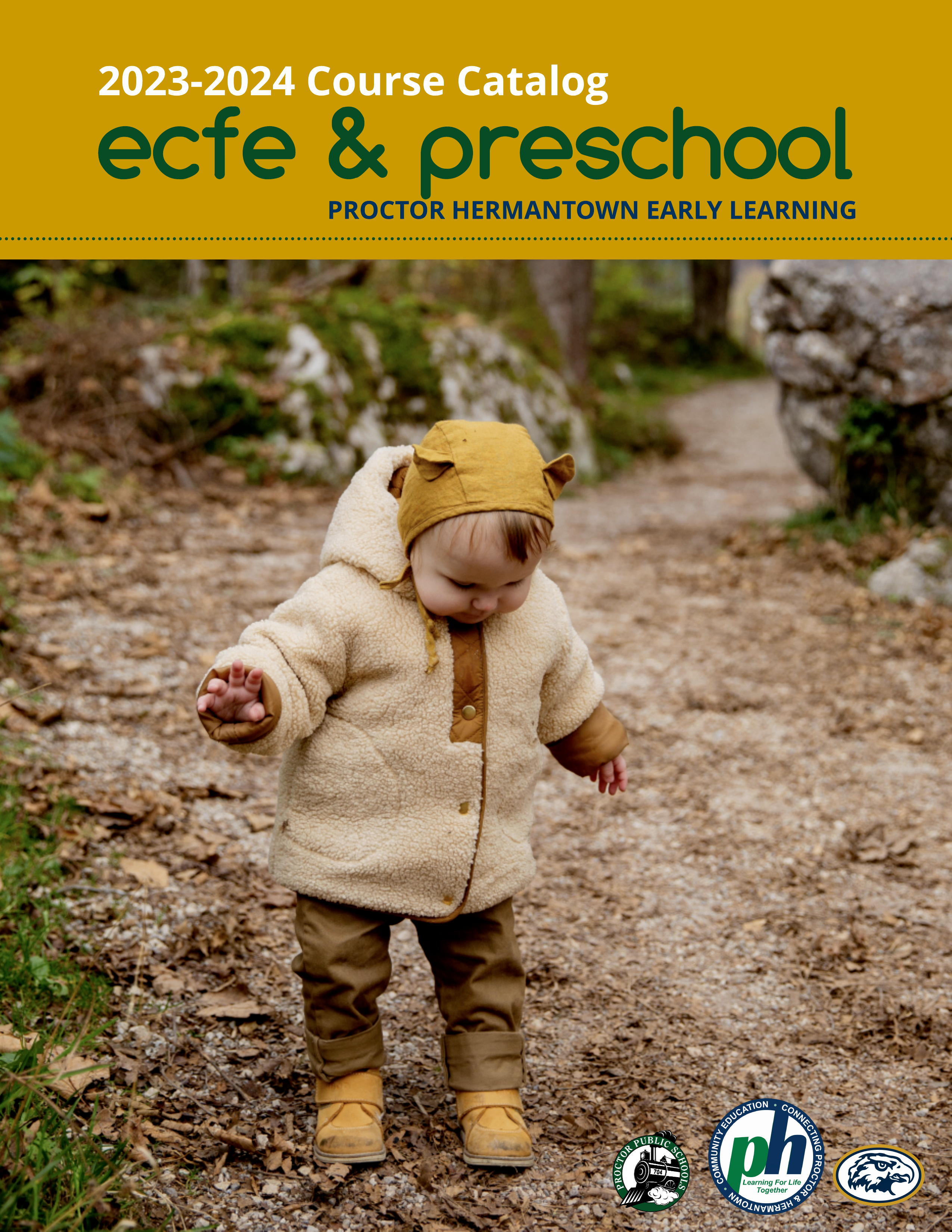 Early Learning Course Catalog cover