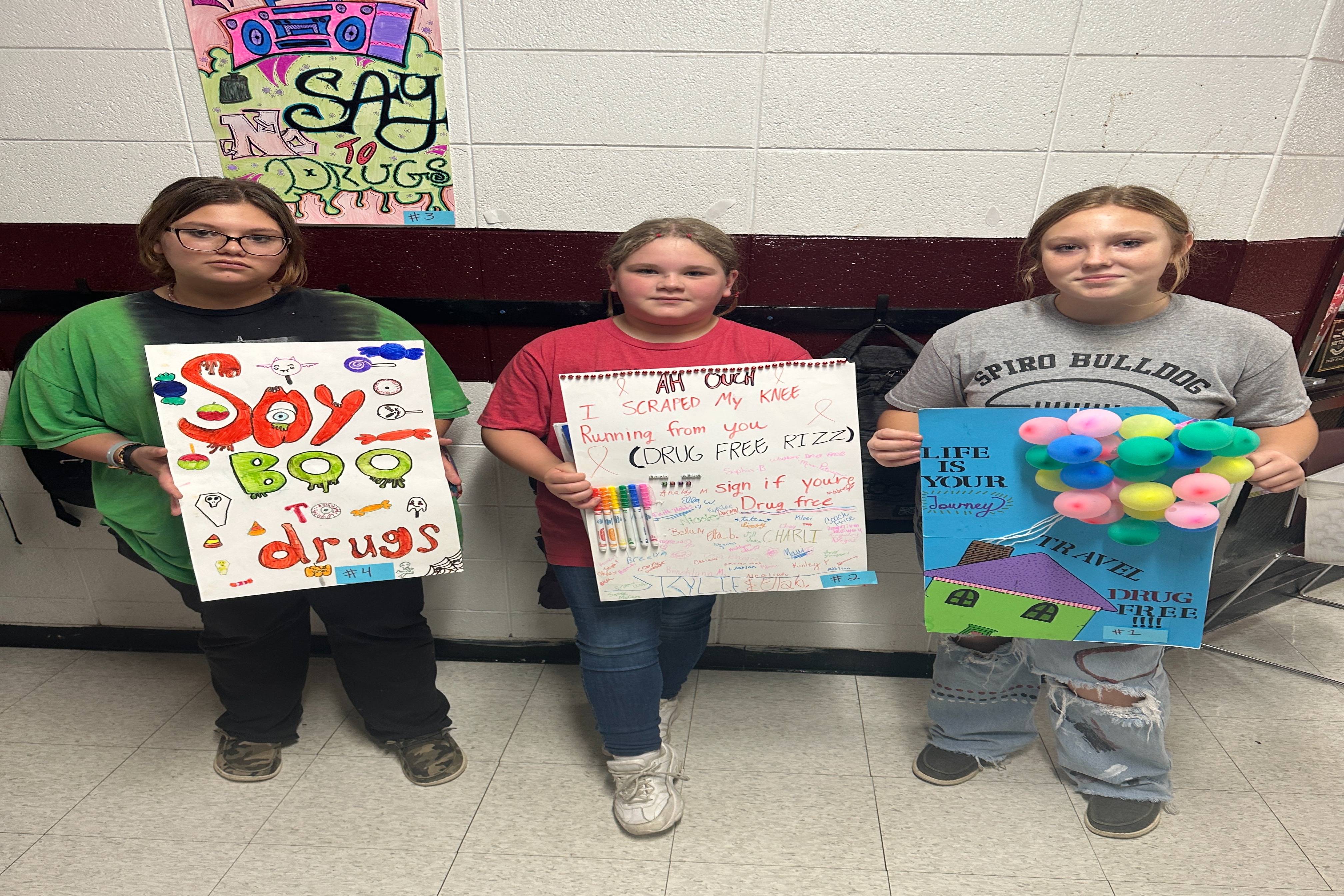 Student Red Ribbon Week Poster
