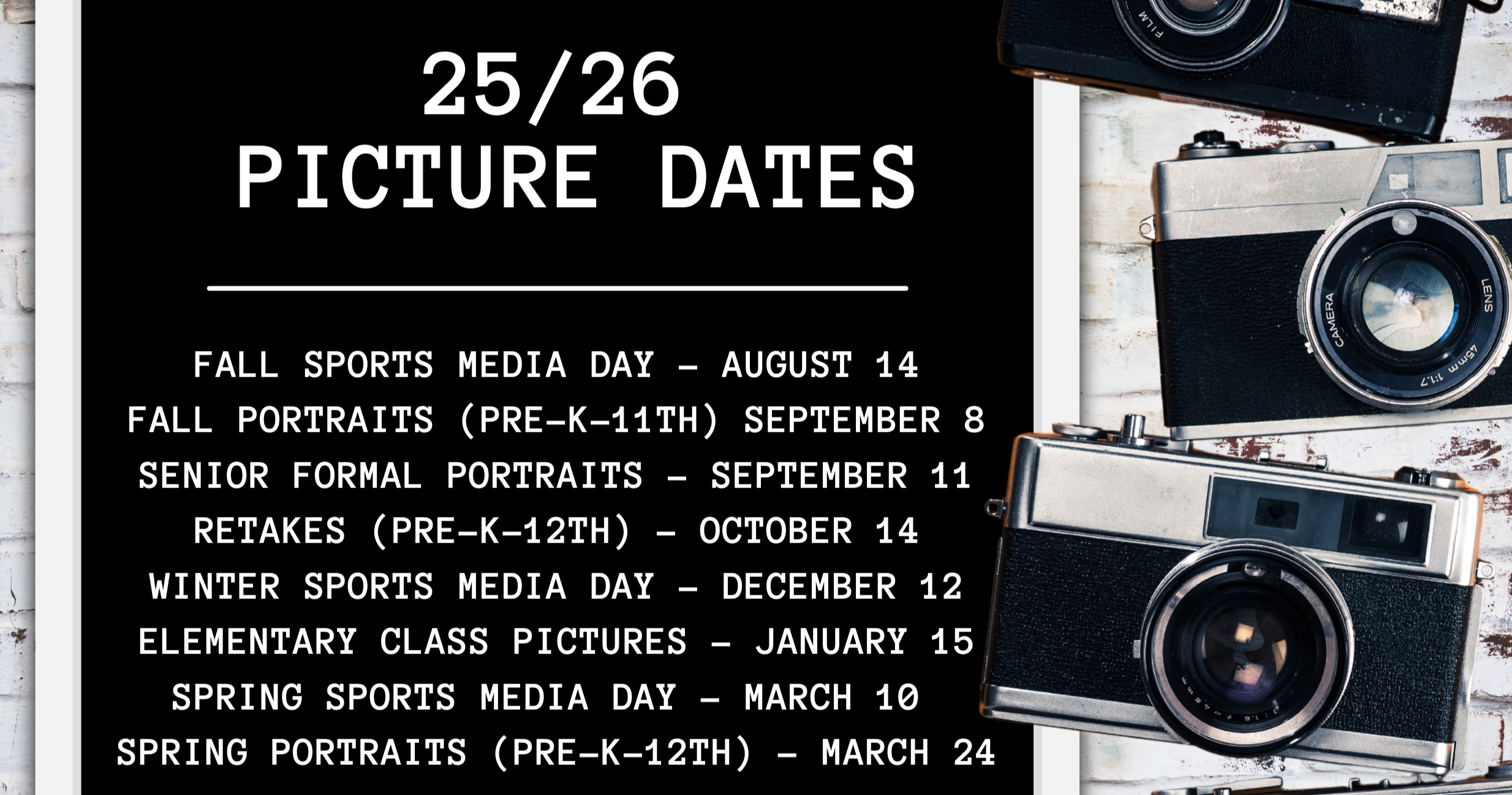 Picture dates
