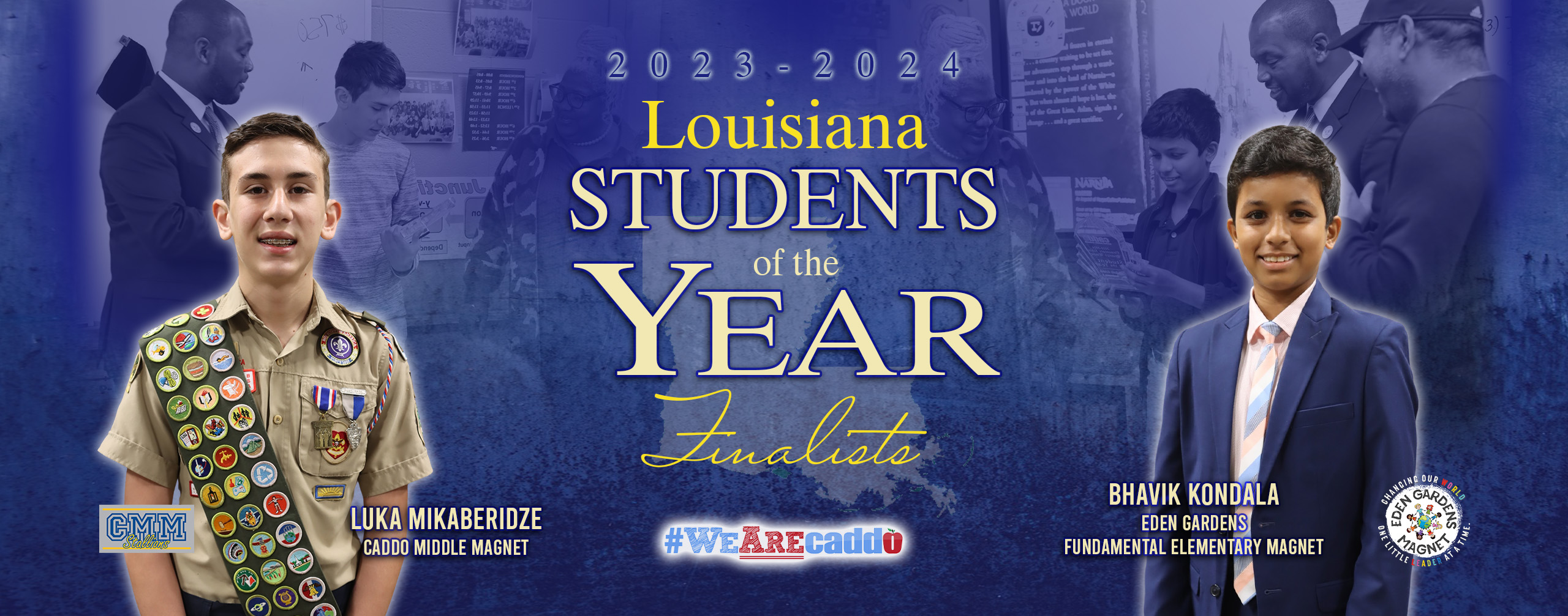 2023-2024 Louisiana Student of the Year Finalists - Caddo Parish