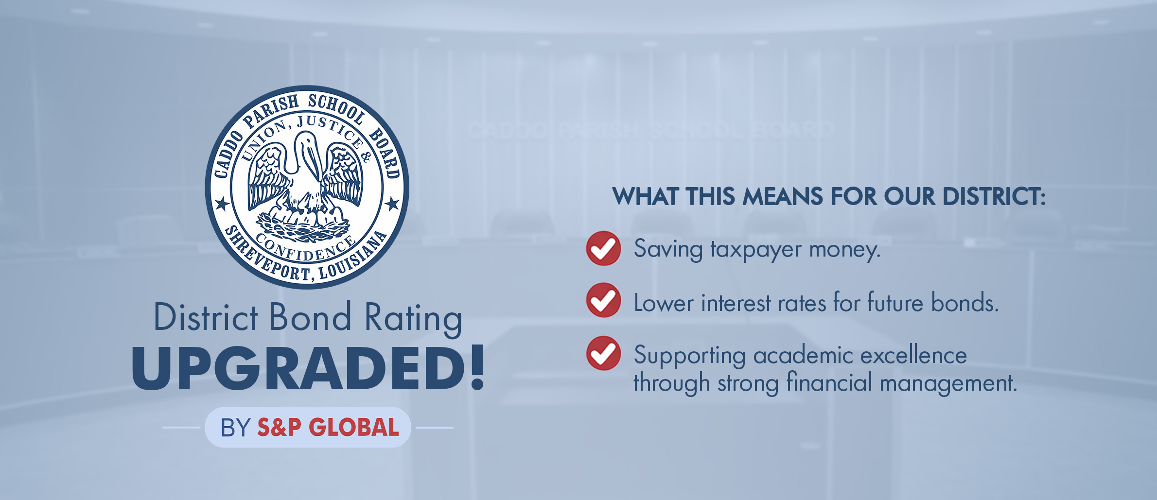 Bond Rating Improved
