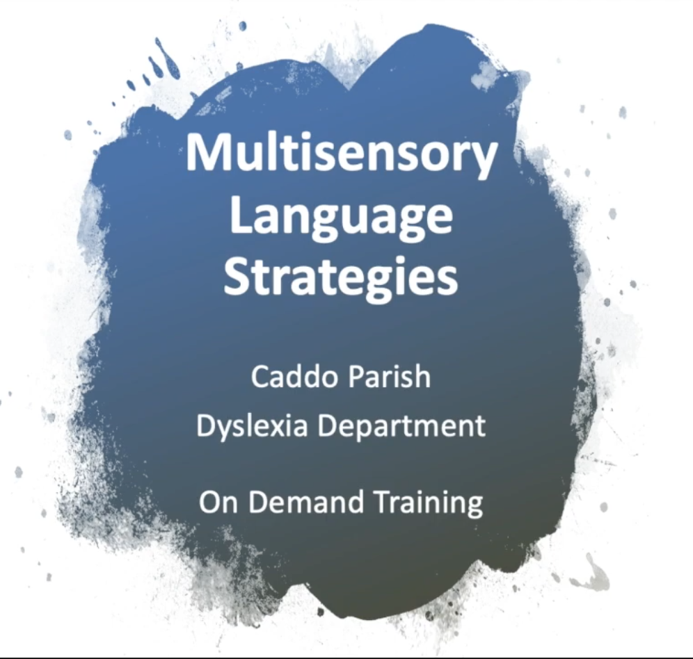 Multisensory Language Strategies