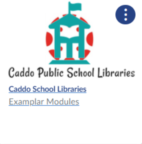 Caddo Parish School Exemplar modules