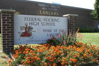 Federal Hocking High School sign