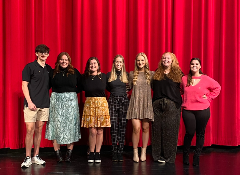 Beta Club Officers 2021-22