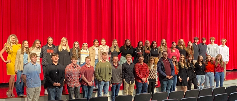 Beta Club Members 2021-22