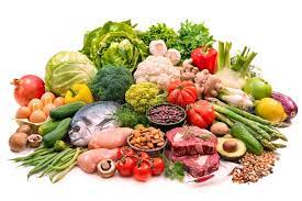 Picture of fruit and vegetables
