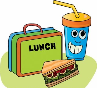 Lunch box and food