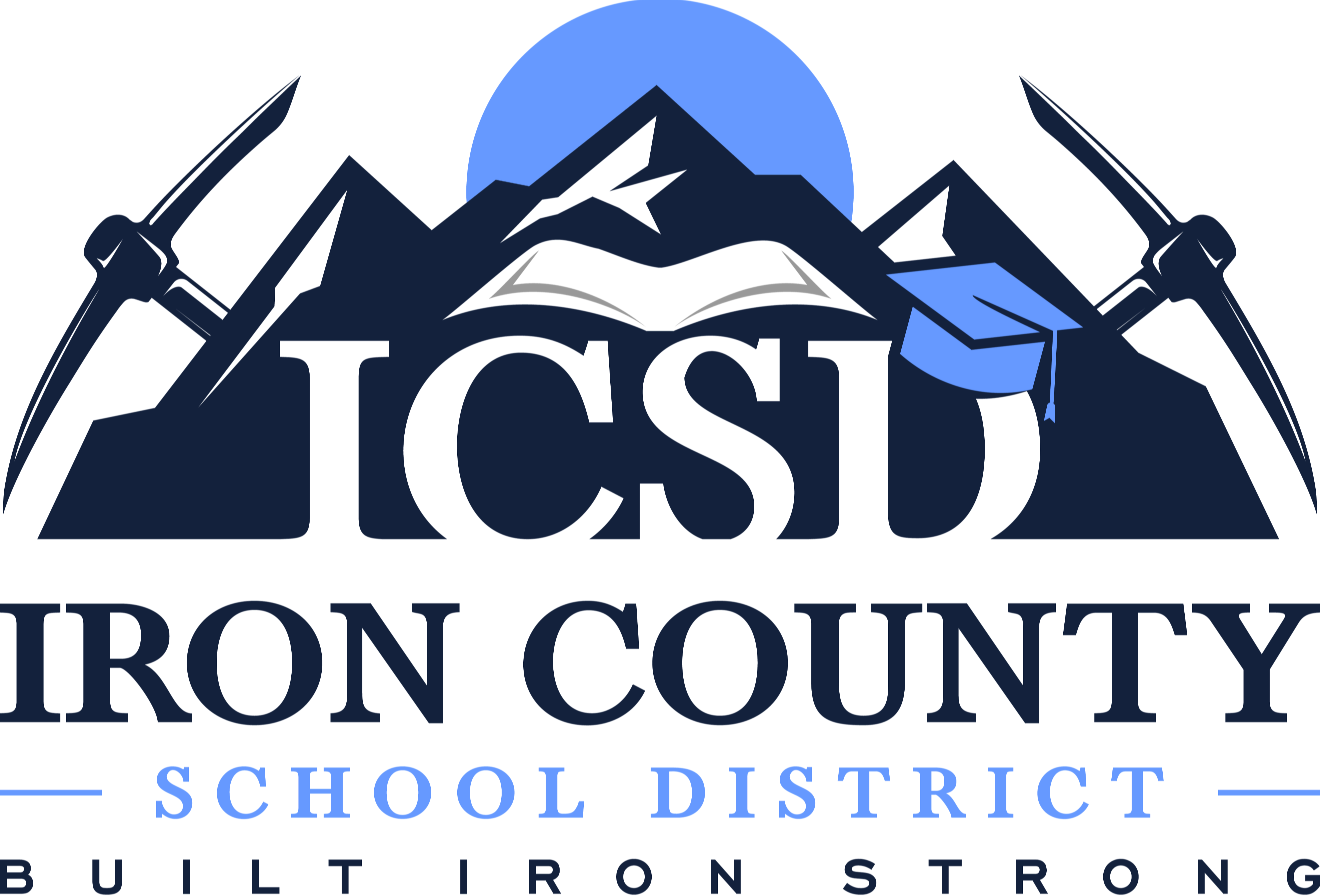 Iron county school district logo