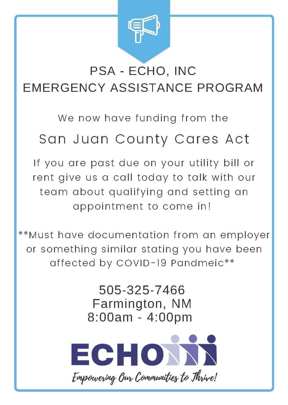 SJC Cares flyer